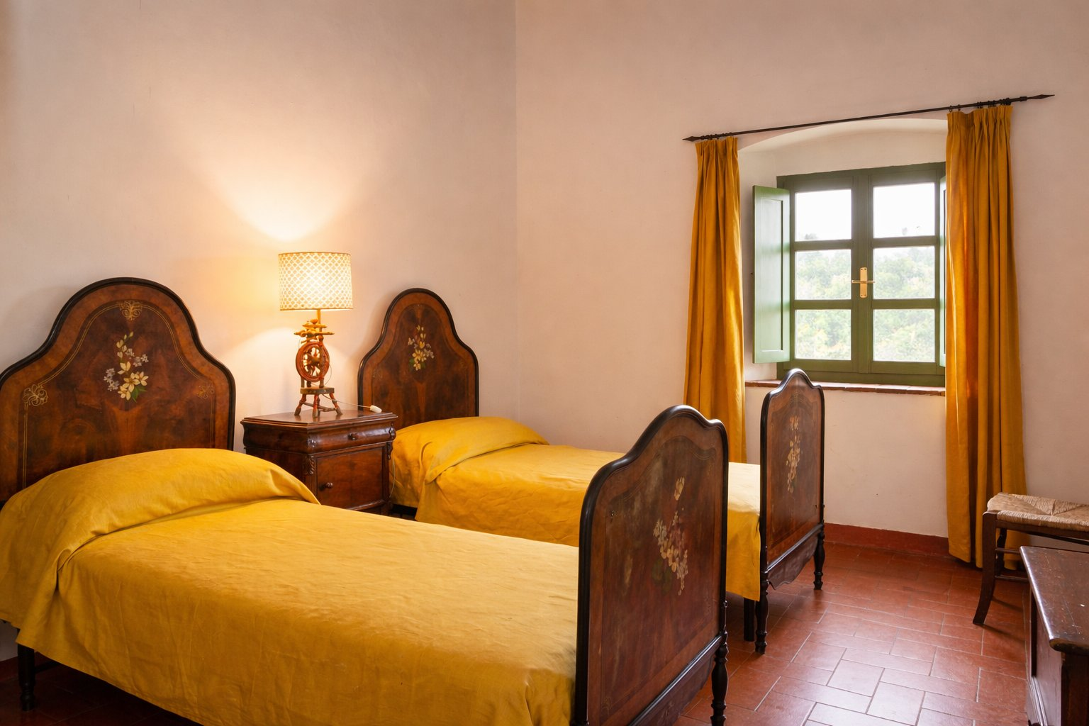 Camera doppia appartamento Bouganville - casale La Vivaldina Suvereto