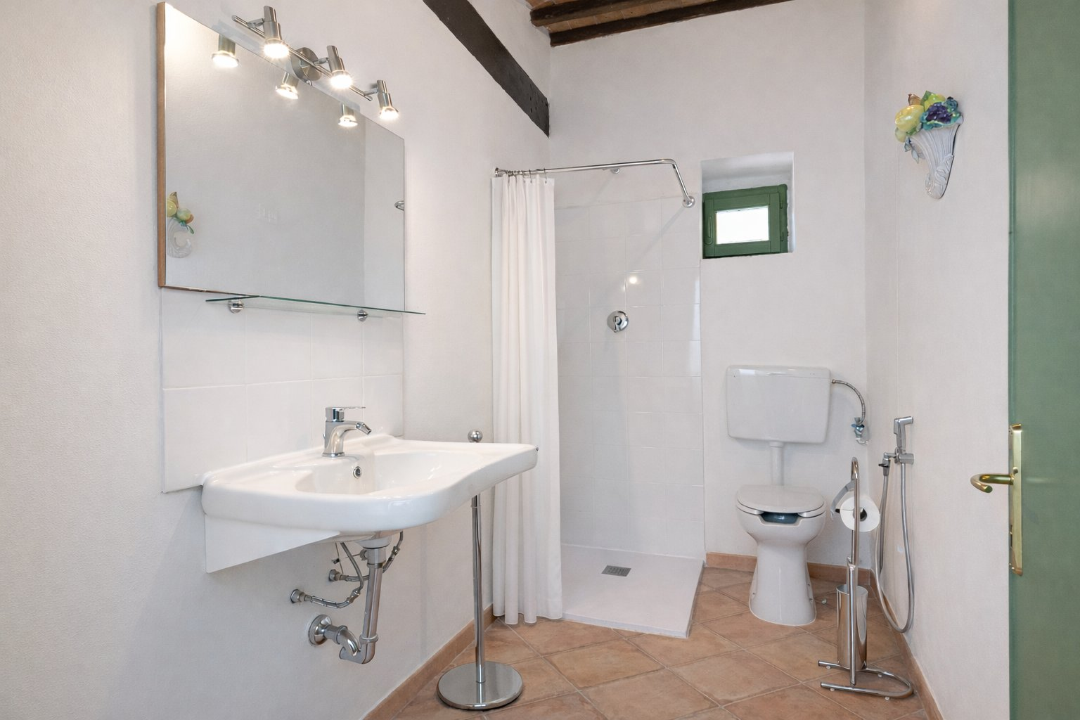 Bagno appartamento Oleandro - La Vivaldina agriturismo con piscina Suvereto