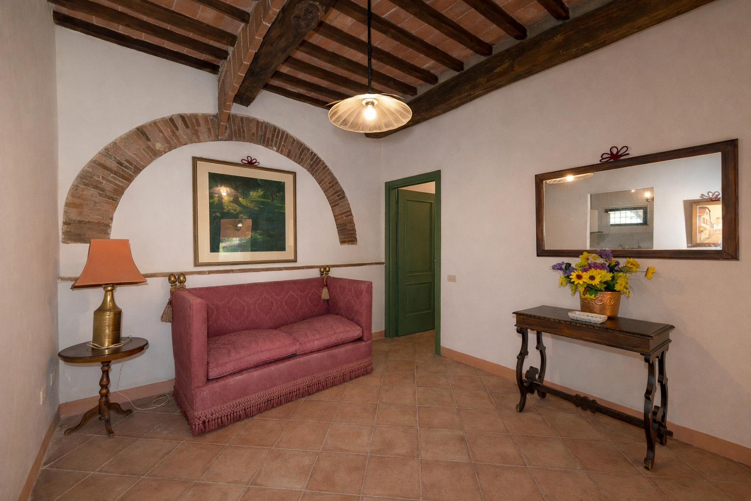 Zona relax appartamento Oleandro - casale La Vivaldina Suvereto